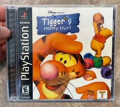 Tigger's Honey Hunt (Sony PlayStation 1, 2000, Disney Interactive) Complete Game - Image 1 of 4