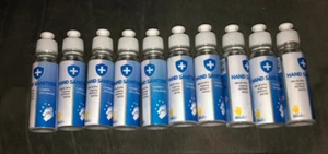 130 x Hand Sanitizer Sanitiser Travel Size 70% Alcohol Anti-Bacterial Gel 100ml - Picture 1 of 3