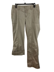 Pantalones enrollables de algodón para mujer The North Face talla 8 senderismo caminar - Imagen 1 de 6