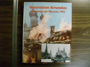 OPERATION KREMLIN: CAMPAIGN FOR MOSCOW, 1941 ~ UNPUNCHED ~ DECISION GAMES - Picture 1 of 13