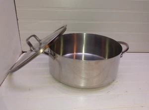 Revere Ware Proline 6 Qt Stockpot Núcleo de Cobre Acero Inoxidable Holandés Salsador Tapa - Imagen 1 de 13