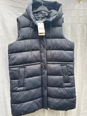 Women’s Littlebury Barbour Gilet,Navy Blue, Fibre Down,18 UK 44 EU  BNWT bargain - Image 1 of 4