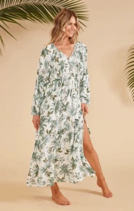 MINKPINK Marlow Midi Dress - Tropical Teal  size S NWT $149 - Picture 1 of 7