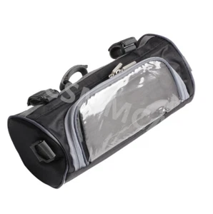 Handlebar Storage Bag Motorcycle Front Fork Pouch Smartphone Pocket Waterproof - Picture 1 of 22