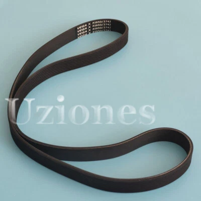 Correa de transmisión de motor de 8 costillas de goma para VEGA PJ950/374J CORREA DE RANURA MÚLTIPLE CUÑA MÚLTIPLE Foto 1 de 4