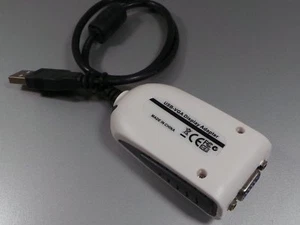Adaptateur Multi-Display USB Vers VGA 32 Bits Profondeur De Couleur #D777 - Afbeelding 1 van 3
