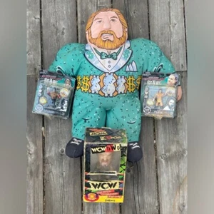 Paquete de Juguetes de Lucha Libre WWF WWE De Colección Años 90 - Sellado CM Punk, Stuffie y Más - Imagen 1 de 10