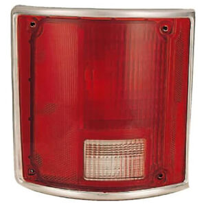 Left Tail Light Lens Fits Chevrolet R10 Scottsdale Silverado 1987 By GM2806901