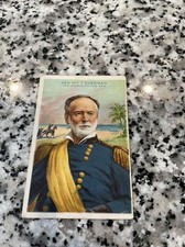 T68 Heroes Of History General Sherman Tobacco Card Civil War Miners Extra