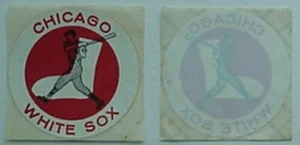 CHICAGO WHITE SOX 1960s STICKERS (2) - Picture 1 of 1