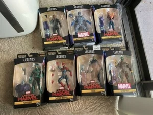 Marvel Legends Series 6" Captain Marvel Wave Kree Sentry BAF Complete Set  - Bild 1 von 8