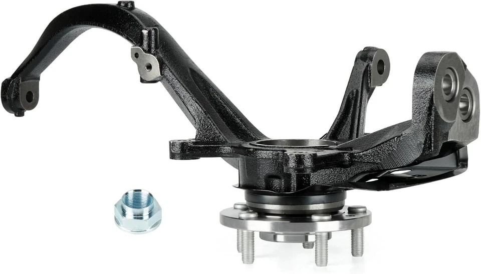 Conjunto de cojinete de nudillo de dirección delantero derecho y cubo de rueda para Ford Fusion 2006-2012 Foto 1 de 4