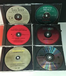 RADIO SPECIALS HOUR LONG SHOWS-(6)-ABC LIBRARY-TUCKER, JONES-DIAMOND RIO & MORE. - Picture 1 of 11