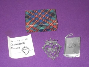 C.A.I. Broche Hamish Dawson Bowman grande vintage años 60 plata celta cabina de la suerte - Imagen 1 de 8