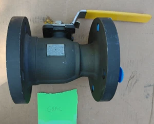 SHARPE 2 1/2" Carbon Steel Flanged Ball Valve 54114 B16 34 class 150# (G8AC) - Picture 1 of 4
