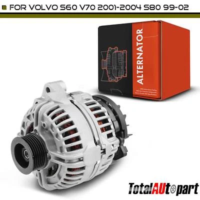 Alternador para Volvo S60 V70 2001-2004 S80 1999-2002 120A CCW 6 ranuras 94428410 Foto 1 de 4