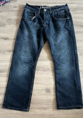Crosshatch Baltman Jeans 38R W 32 L.    (18)  - Image 1 of 4