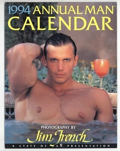 Colt Studio Annual 1994 John Pruitt Jim French Gay Pinup Calendar Photos M35539 - Picture 1 of 4