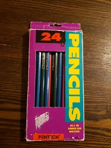 Vintage Colorful PENTECH Pencils From 1998 Total Count 22 - Picture 1 of 3