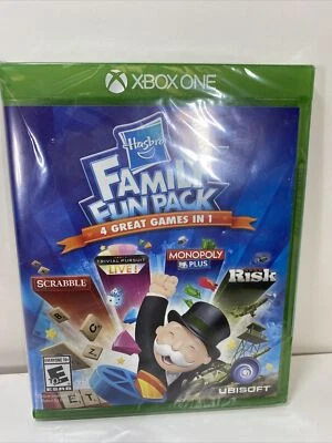 Xbox One: Hasbro Family Fun Pack, Scrabble, Trivial Pursuit, Monopoly, Risk Game - Image 1 of 2