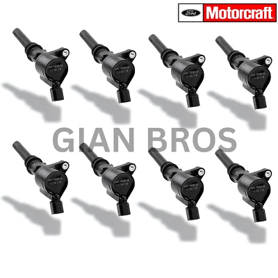 8 Pack DG508 Coil Packs Motorcraft V8 4.6L 5.45L 6.8L F150 F250 F550 Crown - Image 1 of 4