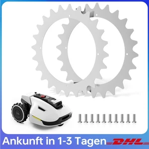 2 Stück Für Mammotion YUKA 2000 Rasenmäher Anti-Rutsch-Spike mit 10 Schrauben - Bild 1 von 7