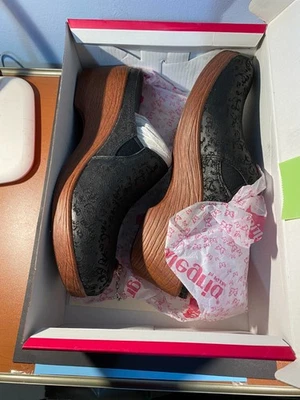 Zuecos sin cordones cómodos de cuero Alegria Sereniti para mujer Ivalace talla EE. UU. 9,5/10 Foto 1 de 4