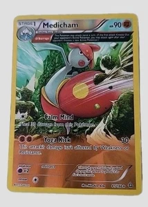 Medicham HP90 2015 Reverse Holo Pokémon Card No  81/160 - Picture 1 of 1