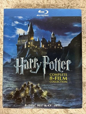 Harry Potter Complete 8-Film Collection Set Blu-Ray Fast Shipping - Image 1 of 4