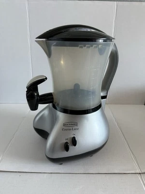Back To Basics COCOA LATTE Hot Drink Maker With Dispenser Spout TESTED! EUC - Image 1 of 4