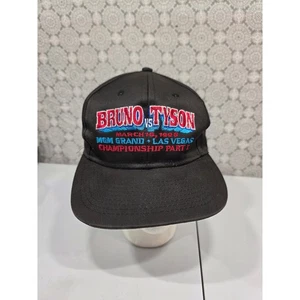 Mike Tyson vs Frank Bruno Championship Boxing Cap 1996 schwarz Snapback Mütze - Bild 1 von 11