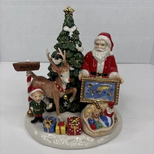 Royal Doulton Limited Edition Canadian Exclusive Santa’s World Map HN 5469 - Bild 1 von 6