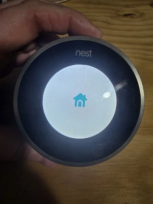 Google Nest 2nd Generation WiFi Smart Learning Thermostat T200577 - GUC - Image 1 of 4