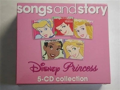 Songs and Story: Disney Princess 5-CD collection NEW - Image 1 of 4