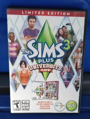 Die Sims 3 Universitätsleben Erweiterungspack DLC PC EA App Key Global Region Free  - Bild 1 von 4