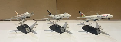 Lotto n. 3 aerei BOEING 747- FABBRI - 1:460 - Immagine 1 di 4