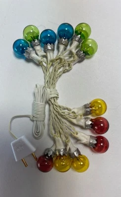 Luz de luz de cuerda miniatura para casa de muñecas Heidi Ott 1:12 X'mas #YL9136 Foto 1 de 3