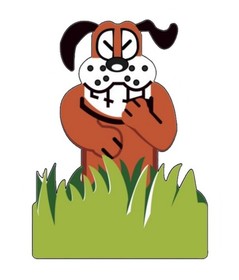 NES Duck Hunt Laughing Mocking Dog Water Resistant Sticker