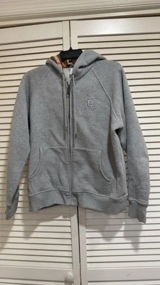 Sudadera con Capucha Burberry Mujer Cremallera XL Usada Una Vez 100% Auténtica Foto 1 de 4