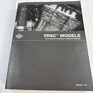 OEM HARLEY 2012 V-ROD VRSC MODELS FACTORY SERVICE REPAIR SHOP MANUAL 99501-12 - Bild 1 von 4