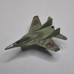 MIG 29 Fulcrum Jet Green Military Funrise Micro Action 1989 Micro Machines - Picture 1 of 5