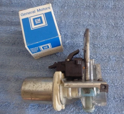 3-контактный съемный двигатель крышки багажника модели 82-92 GM Delco с НОВЫМ переключателем защелки реле GM - Изображение 1 из 4