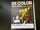1982 Pearl Bowser, "IN COLOR minority women in film" original glossy show poster