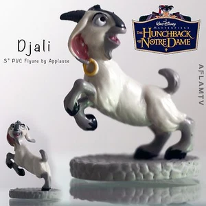 Glöckner von Notre Dame Djali PVC Figur Disney Figur Applause Zigeuner Ziege - Bild 1 von 2