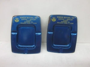 NOS Hinder Motors Inc Lincoln Mercury Comet Ashtray Ford Dealership Memorabilia - Picture 1 of 9