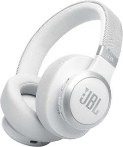 JBL LIVE 770 NC Wireless Over-Ear Bluetooth Kopfhörer | Weiß - Bild 1 von 9