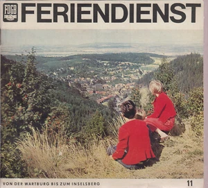 FDGB Feriendienst Nr. 11 Von der Wartburg bis zum Inselsberg - Bild 1 von 1