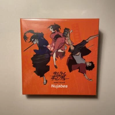 Samurai Champloo Music Record Nujabes 7inch single vinyl records box from Japan - Image 1 of 3