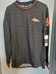 NFL Denver Broncos Crewneck Sweatshirt Men's size Small - Picture 1 of 8