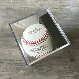 2006 Rawlings Official WORLD SERIES DUELING GAME BASEBALL St Louis Cardinals - Bild 1 von 13